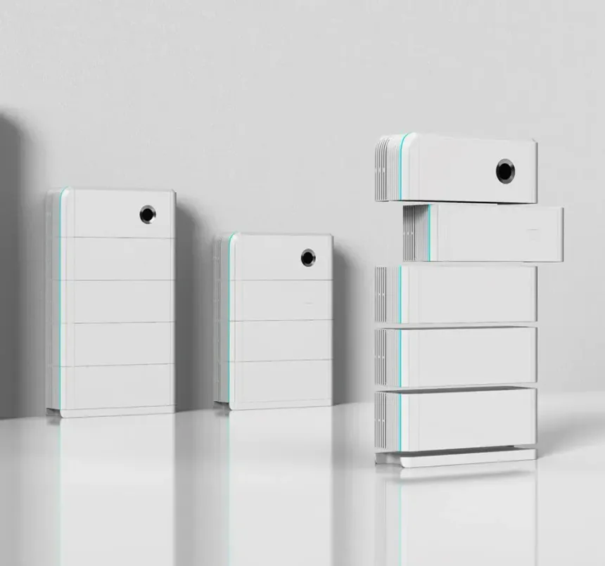 SigenStor-batterij in drie groottes, met een module die erbij wordt geplaatst