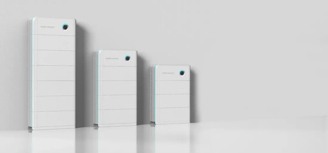 Slimme thuisbatterijen in verschillende capaciteiten