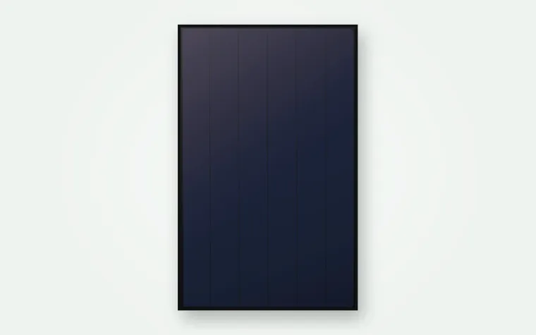 GCL SiRo B Full Black-zonnepaneel, van voren gezien